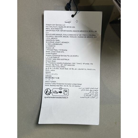 The Drop Women's Pattie High Block-Heeled Mule Sandal Pewter Clear 10 - Picture 10 of 10